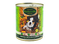 Консерва для собак "Баскервиль" баранина-картофель 0,8кг