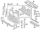 Жалюзі дефлектор радіатора Ford Edge 2015-2018 2.0L, 2.7L, 3.5L під дистрон FT4Z8475A, фото 10