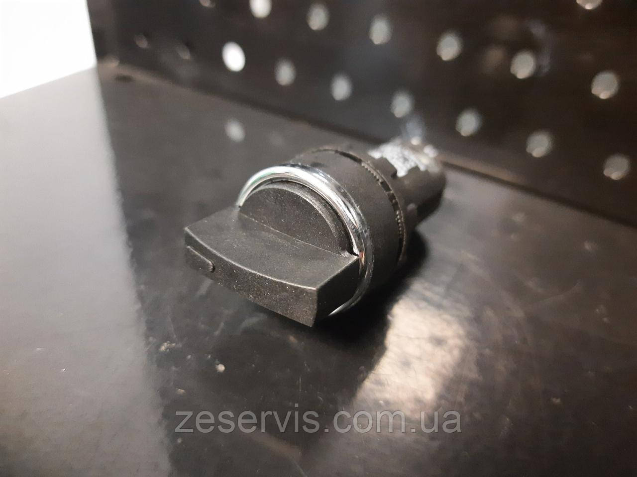 Моноблок перемикач чорний 2-х позиційний з фікцацією 0-1, EMAS, фото 1