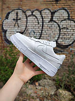 Кросівки Nike Air Force 1 Pixel найк еір форс білі, фото 3