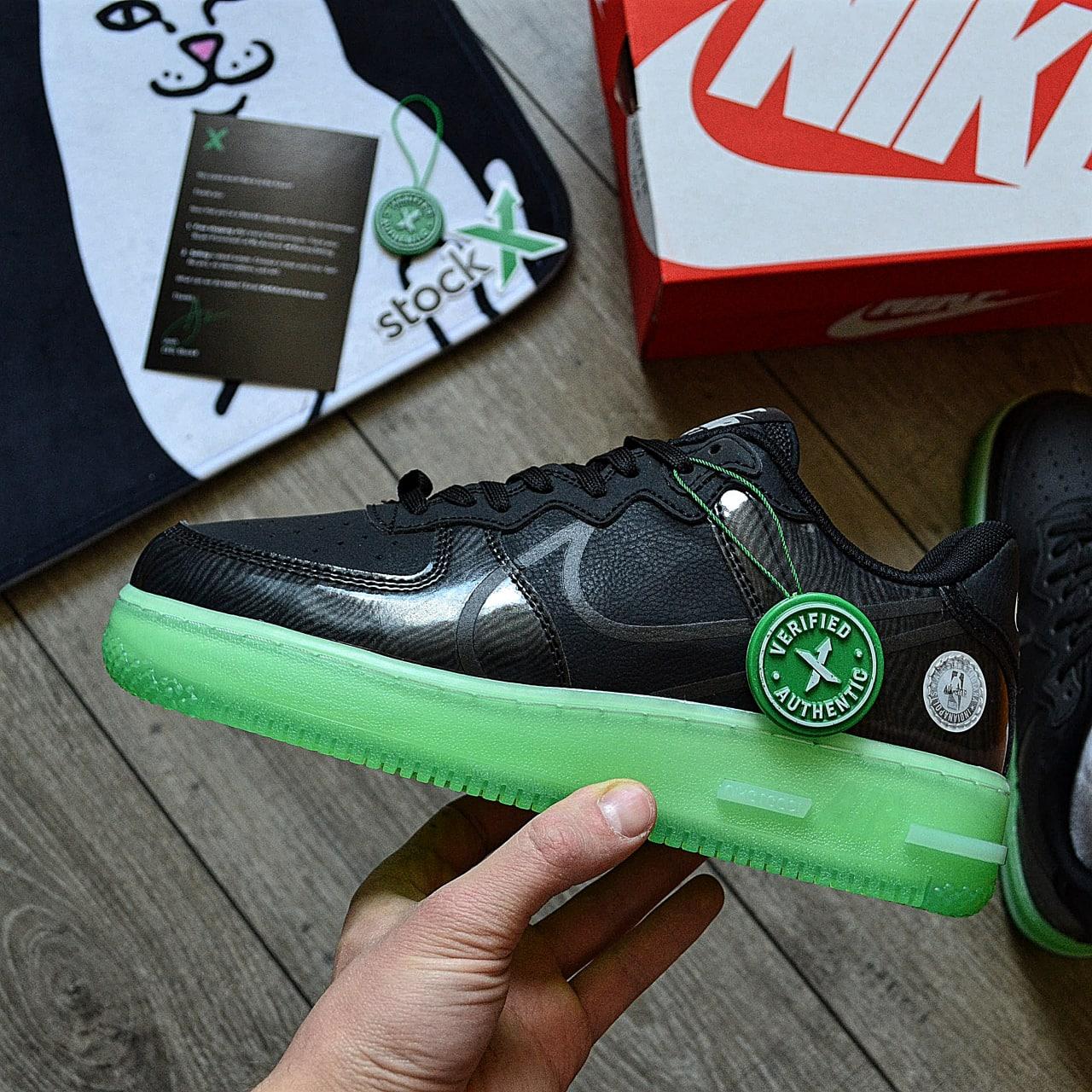 Black and lime green air hotsell force ones