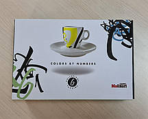 Набір CaffeMolinari Colors by Numbers (чашки еспресо колекційні, 6 шт)