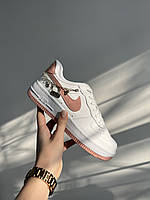 Кроссовки N-ike Air Force 1 Low White/Pink