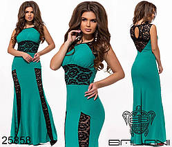 Сукня максі з гіпюром розміри норма, фото 2