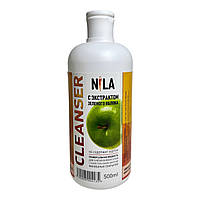 Средство для снятия липкого слоя Nila Cleanser 500 мл яблоко