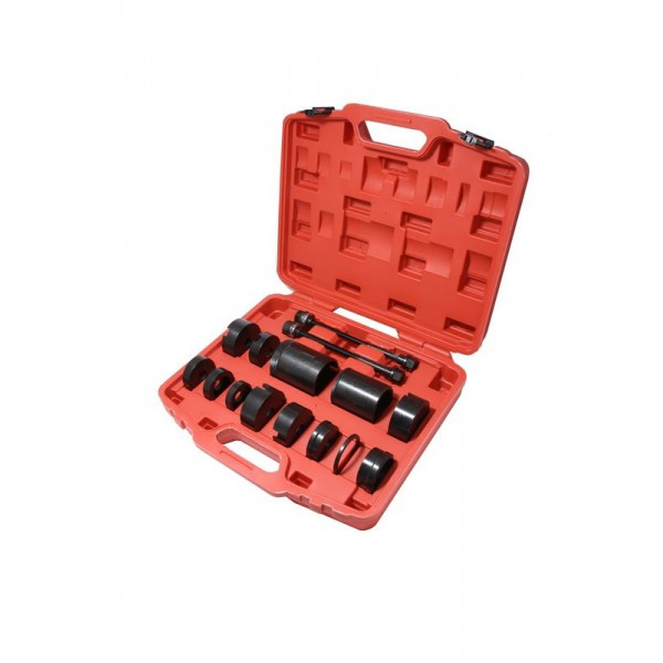 Набір інструментів для заміни сайлентблоків BENZ, BMW 17 предметів (W220,211,203 E31,32,34,38,39,53,60,65,66),, фото 1