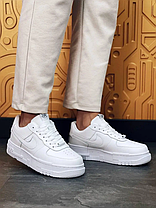 Кросівки Nike Air Force 1 Pixel найк еір форс білі, фото 6
