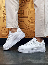 Кросівки Nike Air Force 1 Pixel найк еір форс білі, фото 4