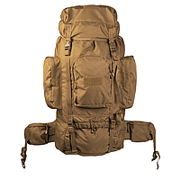 Тактический рюкзак Койот с рамой MIL-TEC 88 л, Рюкзак для военных, Прочный рюкзак