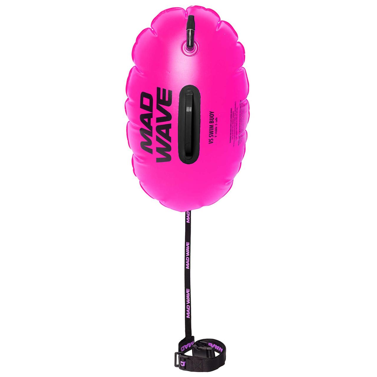 Сигнальный надувной буй MadWave M2040020 VSP Swim Buoy Розовый - фото 1 - id-p1890599985