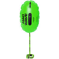 Сигнальный надувной буй MadWave M2040020 VSP Swim Buoy Зеленый