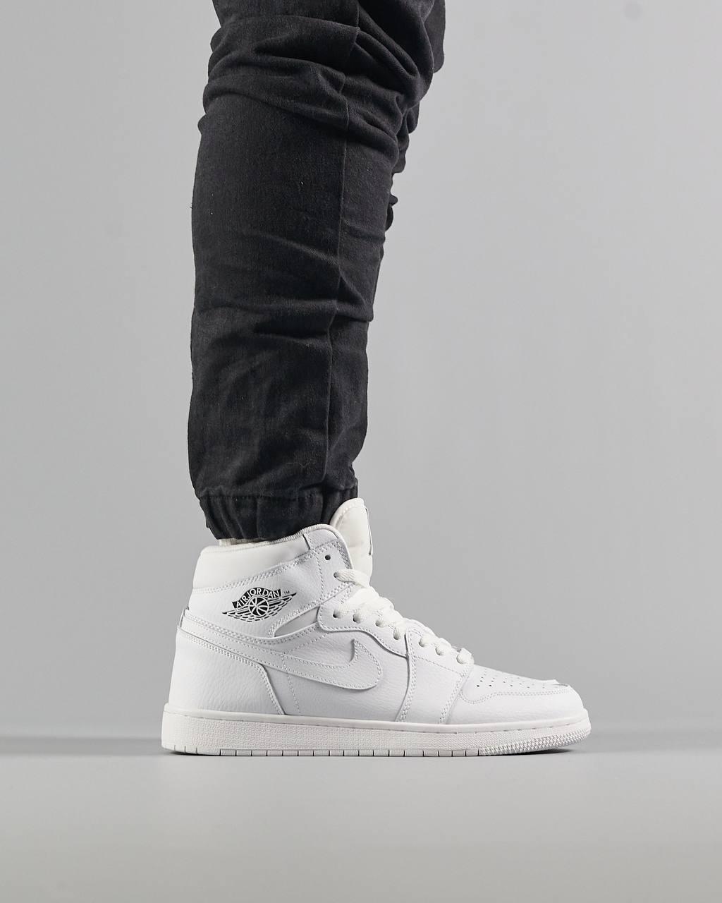 Jordan 1 high cheap all white