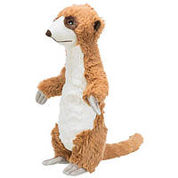 Trixie TX-35672 Meerkat Игрушка плюшевая для собак Сурикат со звуком 40 см