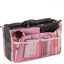 Жіноча органайзер-дорожня косметичка (Bag-in-Bag) (жовта), фото 3