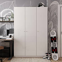 Шкаф для одежды Doros Промо Белый 3 ДСП 135х48х204 (80737071)