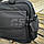 Сумка тактична для ноутбука чорна, фото 2
