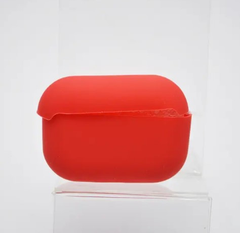 Чохол накладка Silicon Case Slim для Apple Airpods Pro Crimson