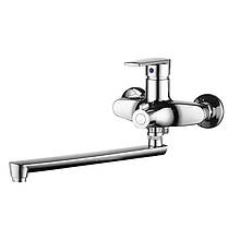 Brinex 35C 005 Хромований змішувач для ванни (без шланга та лійки)