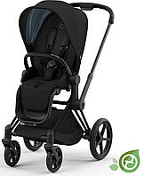 Прогулянкова коляска Cybex Priam 4.0 Onyx Black шасі Matt Black 2022 р.