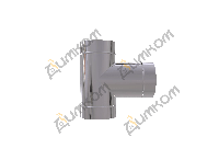 Тройник 90 град нерж/нерж диаметром 150/220мм.