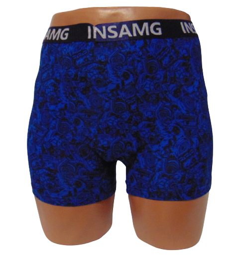Труси боксерки Insamg 12009 2XL сині, фото 1