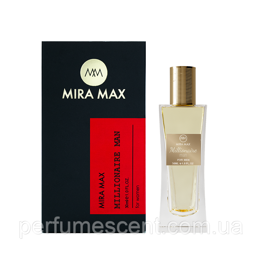 Парфумована вода для чоловіків Mira Max 30 мл MILLIONAIRE MAN
