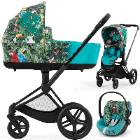 Cybex Priam 4.0 коляска 3 в 1 by DJ Khaled шасі Matt Black 2022 р. автокрісло Cloud Z2-iSize