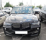Вії BMW X5 E70 (накладки на передні фари БМВ Х5 Е70), фото 3
