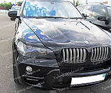 Вії BMW X5 E70 (накладки на передні фари БМВ Х5 Е70), фото 4