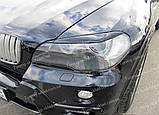 Вії BMW X5 E70 (накладки на передні фари БМВ Х5 Е70), фото 5