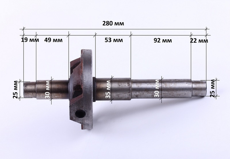 Корпус диференціала з валом (старого зразка) Xingtai 120-224