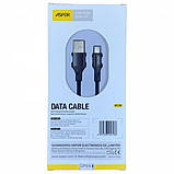 USB кабель Aspor AC-26 Lightning Intelligent Charging 3.1A/1м- чорний, фото 2