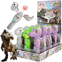 Контейнер-игрушка с леденцом Dino Spin Pop, 12шт.