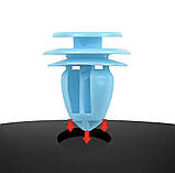 Кліпса дверна Honda Civic Accord Acura OEM 91560-S9A-A01, фото 4