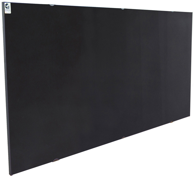 Керамічний настінний нагрівач ENSA CR1000 Black (950 Вт 18 м2 600x1200 мм)
