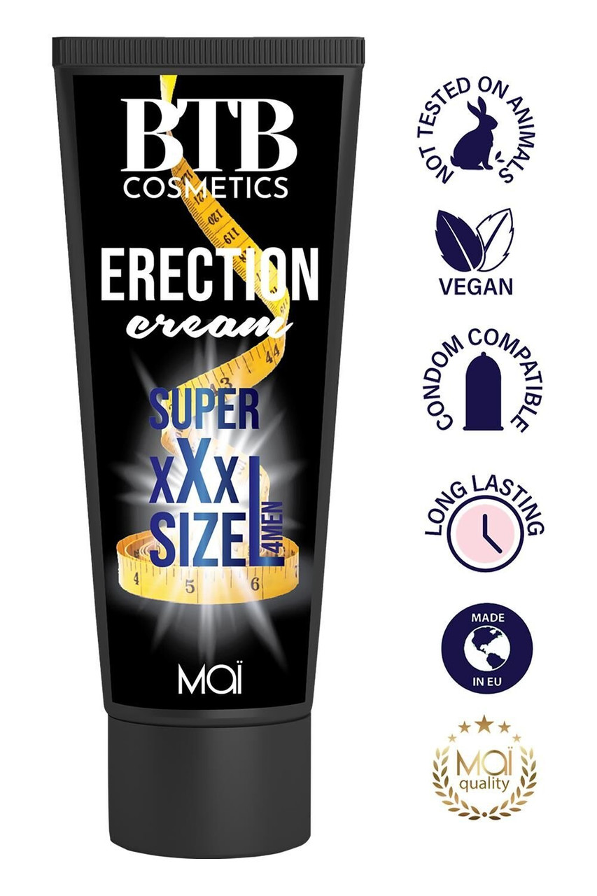 Крем для ерекції та збільшення члена BTB XXL CREAM (100 мл)