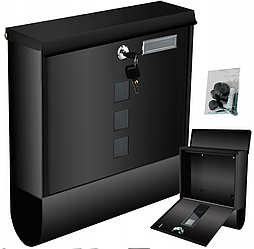 Поштовий ящик Malatec 6244 чорний (Польща)