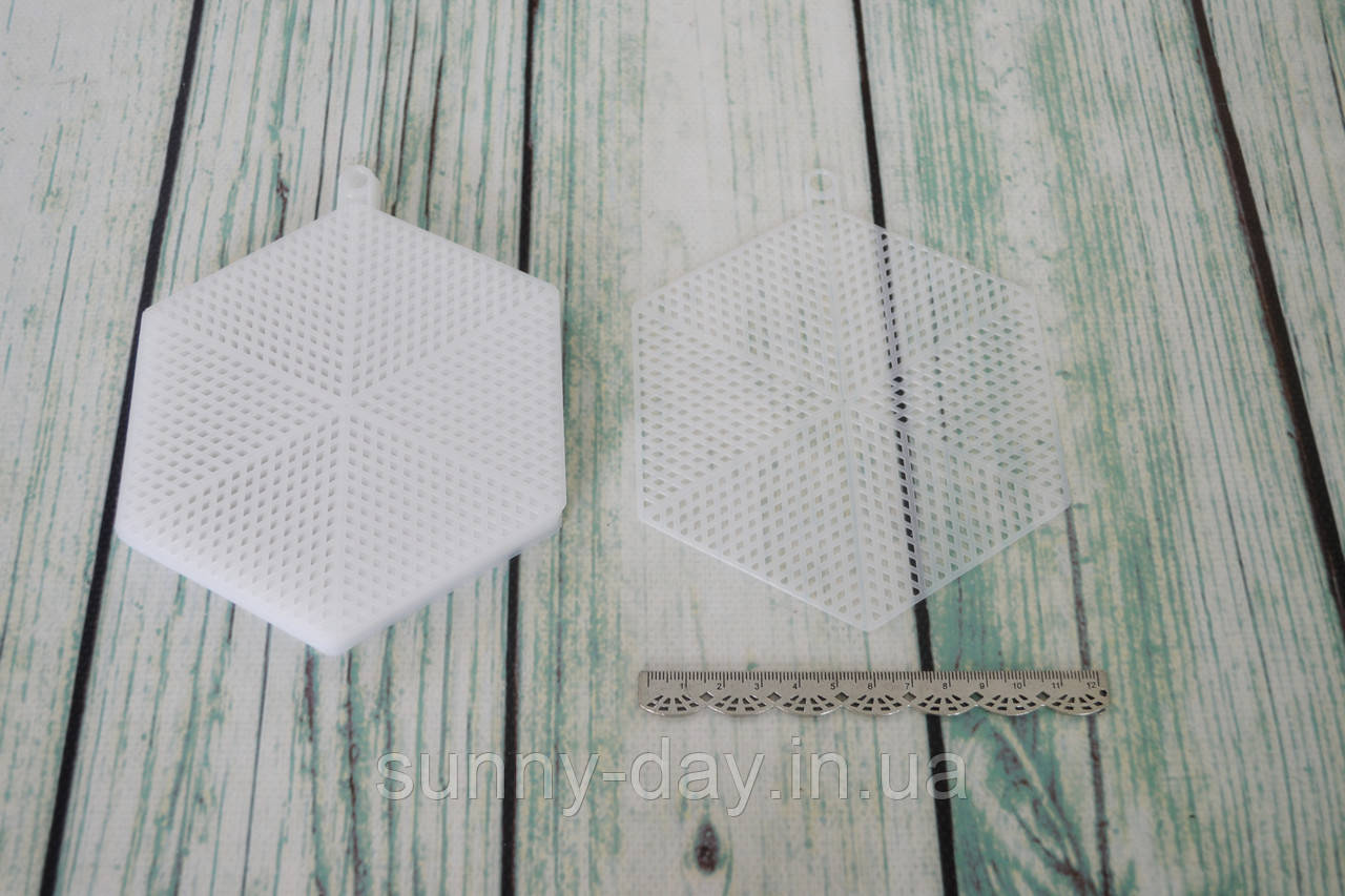 Пластикова канва фігурна - шестикутник, фото 1