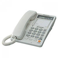 Телефон стаціонарний Panasonic KX-TS2365UAW дротовий Білий