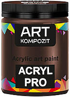 Краска художественная Acryl PRO ART Kompozit, 0,43 л. ТУБА (Цвет: 492 умбра жженая)