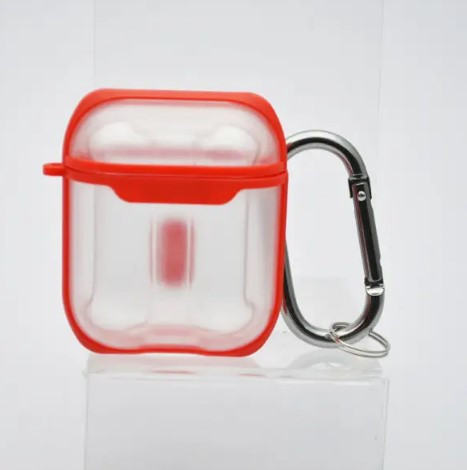 Чохол накладка Eggshell для Apple Airpods 1/2 Matte-Red