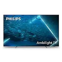Телевизор 55" UHD Philips 55OLED707/12 Безрамочный дизайн/Ambilight/Android 11
