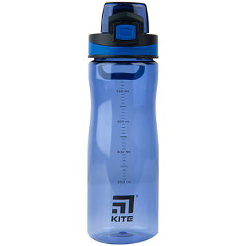 Пляшка для напоїв пласт. "Kite" 650мл темно-синя №K23-395-3(12)