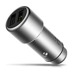 Автомобільний зарядний пристрій Xiaomi Car Quick Charger 3.0 Silver (CZCDQ02ZM)