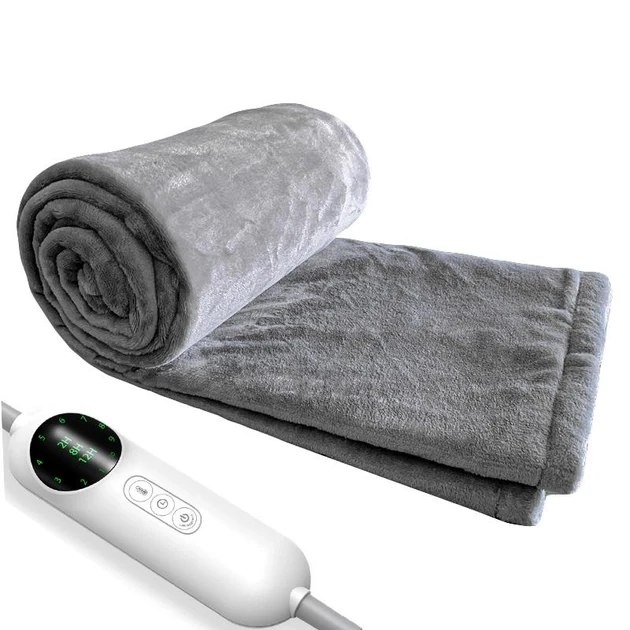 Ковдра масажна з підігрівом 3 режими Calming Cosy LY-19, фото 1