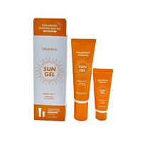 Сонцезахисний гель з гіалуронової кислотою Deoproce Hyaluronic Cooling Sun Gel SPF 50 PA+++ 50 г + 20 г