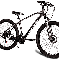 Спортивный горный велосипед 27.5 дюймов подростковый для взрослых Unicorn Storm серый