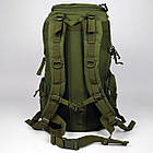 Рюкзак тактичний Tactical 0999 Modular 45 літрів 1000 D Olive, фото 9