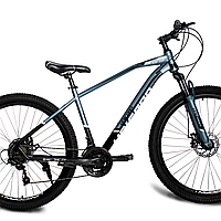 Горный спортивный велосипед 27.5 дюймов подростковый для взрослых Unicorn Storm темно синий