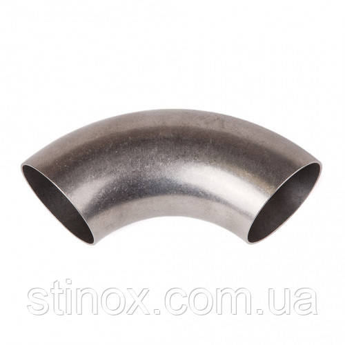 Відвід нержавіючий Ø70х2  приварний, коліно із нержавіючої сталі AISI304